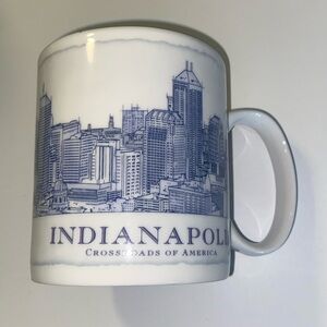 STARBUCKS 2006 Architectural Series City Mug City Of Indianapolis 18oz